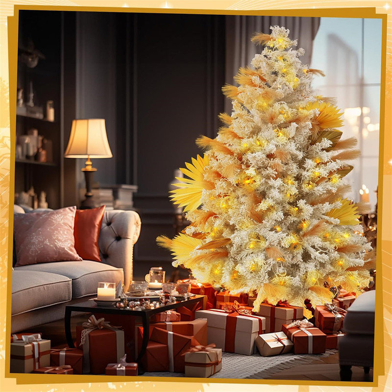 Christmas Pampas Tree good in Basket Decor 48